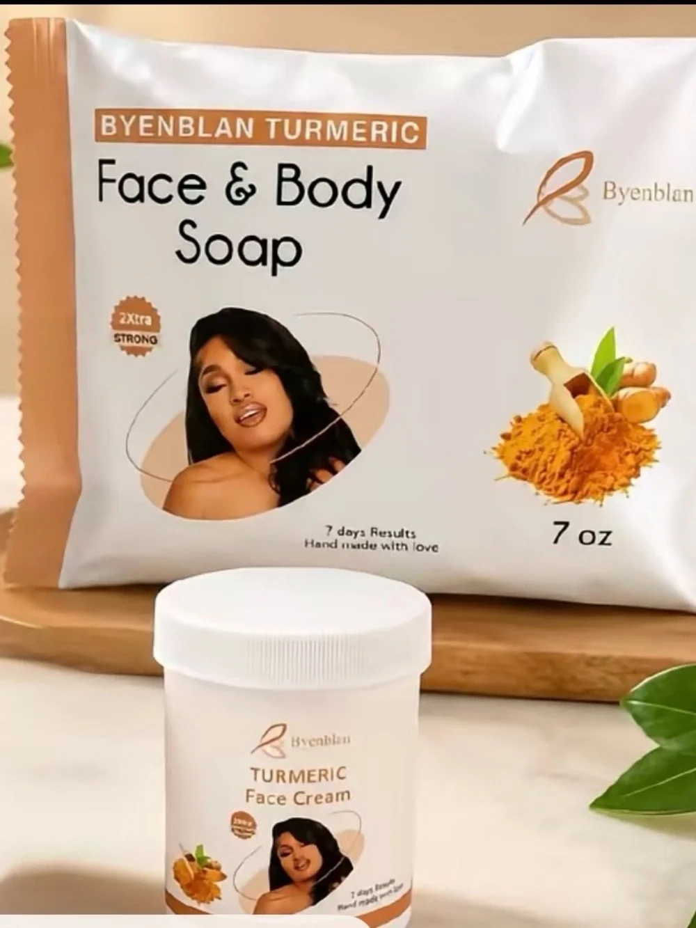 Byenblan turmeric face